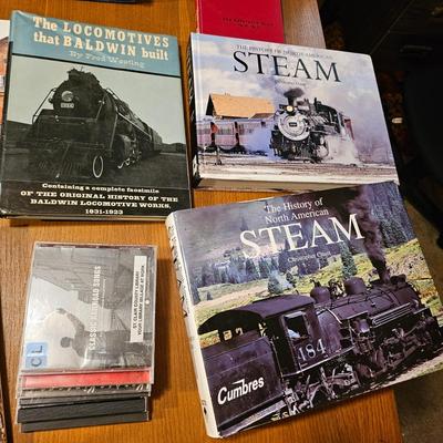Railroad & Steam Engine Books + More  (O-JS)