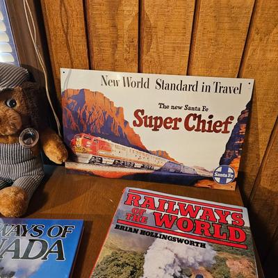 Railroad & Steam Engine Books + More  (O-JS)