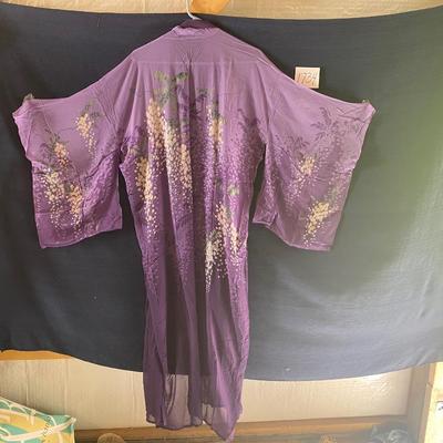 Vintage Lavender Kimono