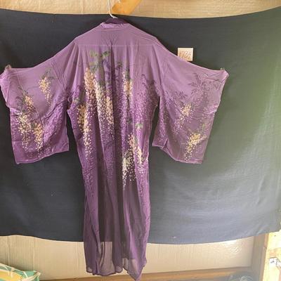 Vintage Lavender Kimono