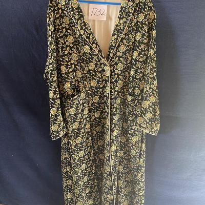 Vintage Black Kimono