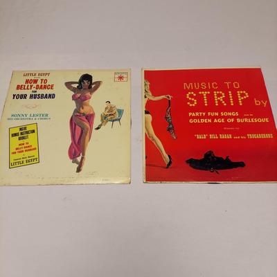 Vintage 12" LPs and 45rpm Vinyl Records (DR-BBL)