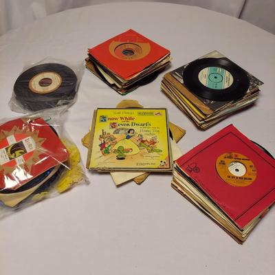 Vintage 12" LPs and 45rpm Vinyl Records (DR-BBL)