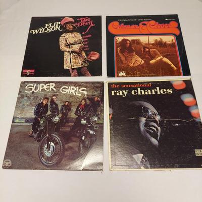 Vintage 12" LPs and 45rpm Vinyl Records (DR-BBL)
