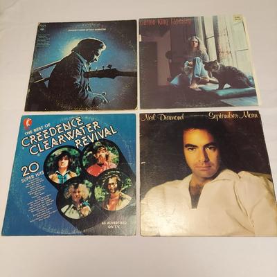 Vintage 12" LPs and 45rpm Vinyl Records (DR-BBL)