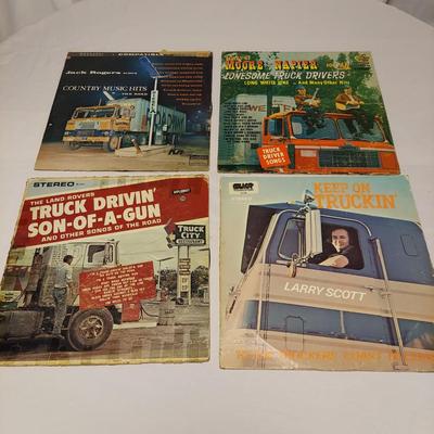 Vintage 12" LPs and 45rpm Vinyl Records (DR-BBL)