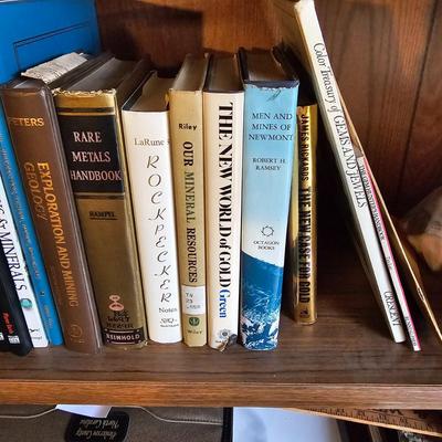 Local & Signed Books on Gold Mining, Rock Hunting, & More (O-JS)