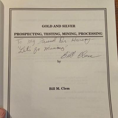 Local & Signed Books on Gold Mining, Rock Hunting, & More (O-JS)