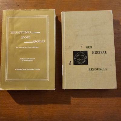 Local & Signed Books on Gold Mining, Rock Hunting, & More (O-JS)