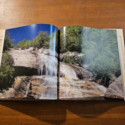 Topography Map, Artist Signed WNC Books & Pottery (O-JS)