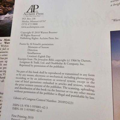 Topography Map, Artist Signed WNC Books & Pottery (O-JS)