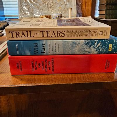 Topography Map, Artist Signed WNC Books & Pottery (O-JS)