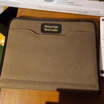 Topography Map, Artist Signed WNC Books & Pottery (O-JS)