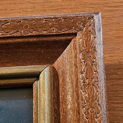 Topography Map, Artist Signed WNC Books & Pottery (O-JS)