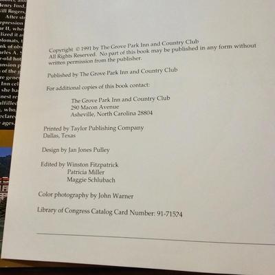 Topography Map, Artist Signed WNC Books & Pottery (O-JS)