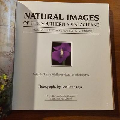 Topography Map, Artist Signed WNC Books & Pottery (O-JS)