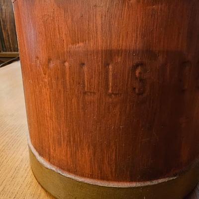 Two Metal Milk Can Lamps  (O-JS)