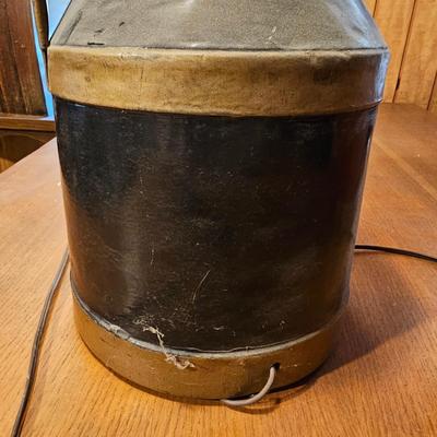 Two Metal Milk Can Lamps  (O-JS)