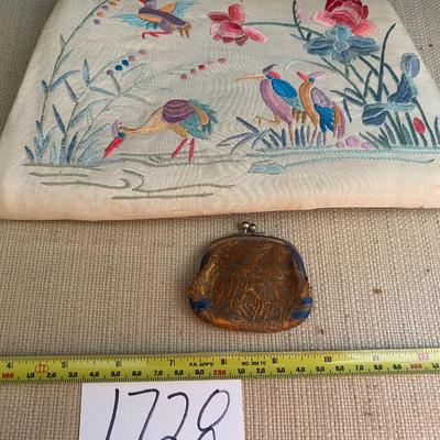 Beautiful Vintage Purse and Coin Purse