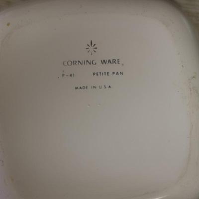 Vintage Corning Ware - (6) Pieces Total