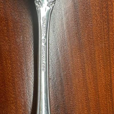 Oneida Stainless Silverware Set with Maken's Tarnish Proof Silverware Chest