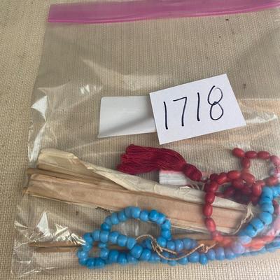 Vintage Chop Stix and Wooden Beads