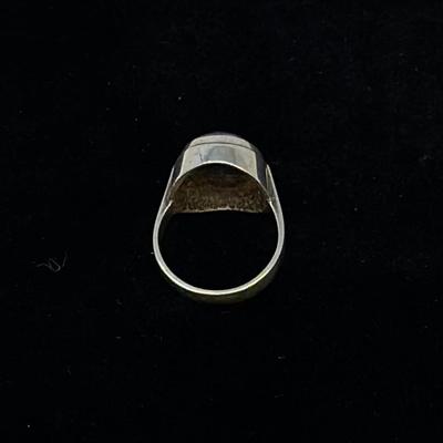 Lapis Lazuli and Sterling Silver Ring