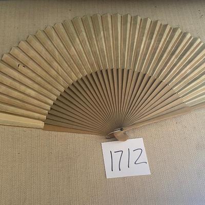 Vintage Hand Folding Fan