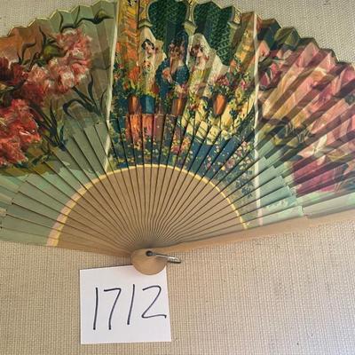 Vintage Hand Folding Fan