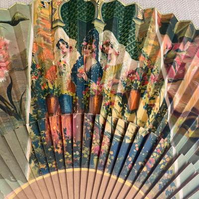 Vintage Hand Folding Fan