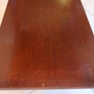 Mersman Walnut Side Table With Drawer