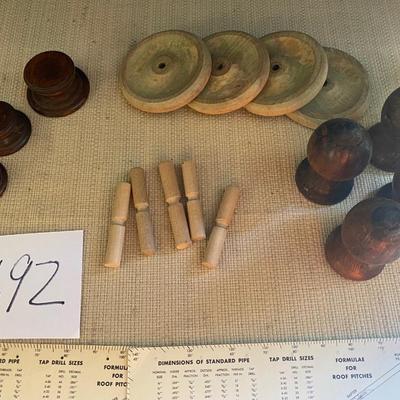 Vintage Wood Piece Lot
