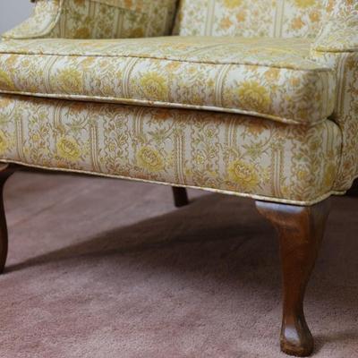 Pair of Key City Vintage Wing Chairs