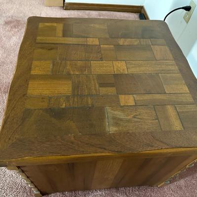 Pair of Wood Side Tables