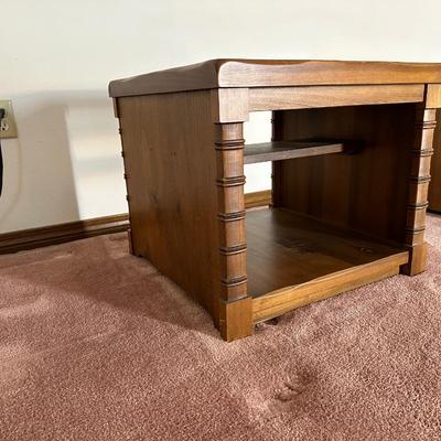 Pair of Wood Side Tables