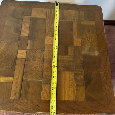 Pair of Wood Side Tables