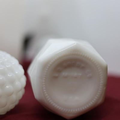 Six (6) Milk Glass Vases