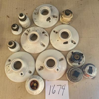 Vintage Porcelain Fixtures