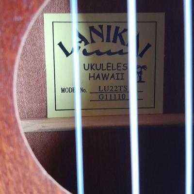 Lanikai Tenor Slotted Headstock Ukulele