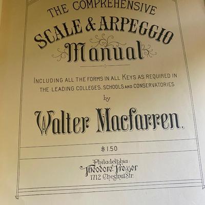 Vintage Sheet Music