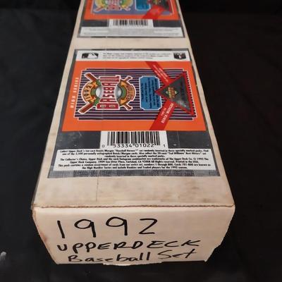1992 UPPER DECK BASEBALL CARDS COMPLETE SET
