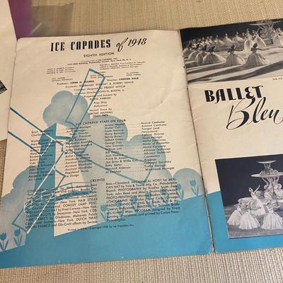1948 Ice Capades Program