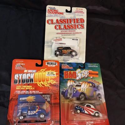 3 DIE-CAST COLLECTIBLE CARS IN ORIGINAL PACKAGE
