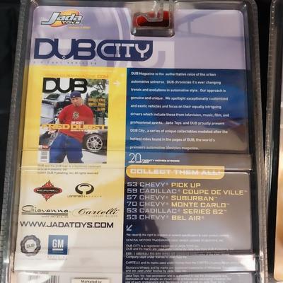 2 DIE-CAST DUB CITY CARS AND BARDAHL SHOP TOOL ACCESSORIES
