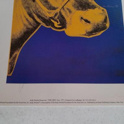 Andy Warhol Estate 1989 " Pop Art Portfolio " Collector's set of 5  Lithograph Prints