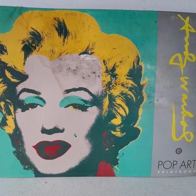 Andy Warhol Estate 1989 " Pop Art Portfolio " Collector's set of 5  Lithograph Prints