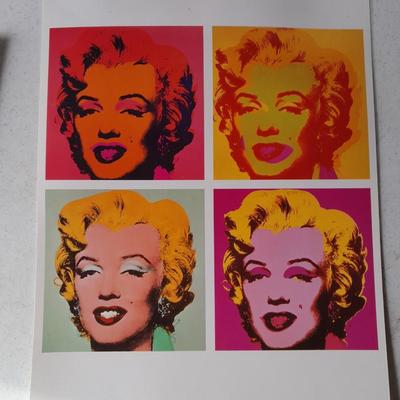 Andy Warhol Estate 1989 " Pop Art Portfolio " Collector's set of 5  Lithograph Prints