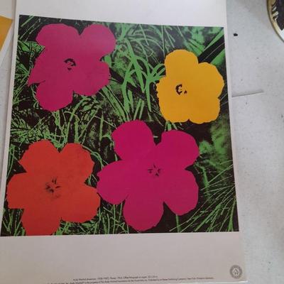 Andy Warhol Estate 1989 " Pop Art Portfolio " Collector's set of 5  Lithograph Prints