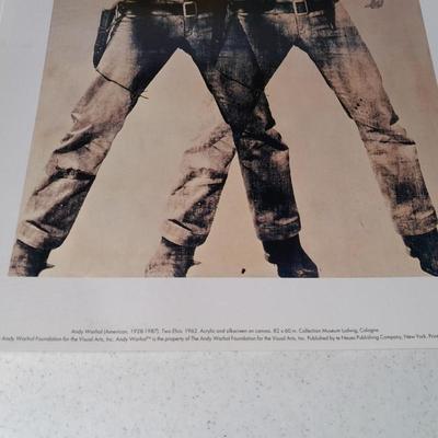 Andy Warhol Estate 1989 " Pop Art Portfolio " Collector's set of 5  Lithograph Prints