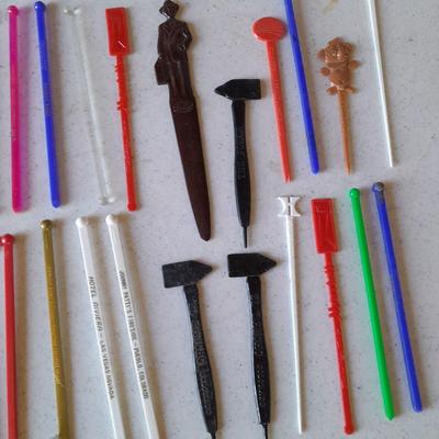 Vintage Swizzel Sticks